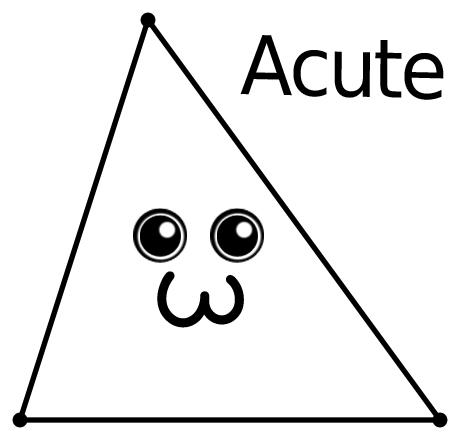 how to draw an acute triangle